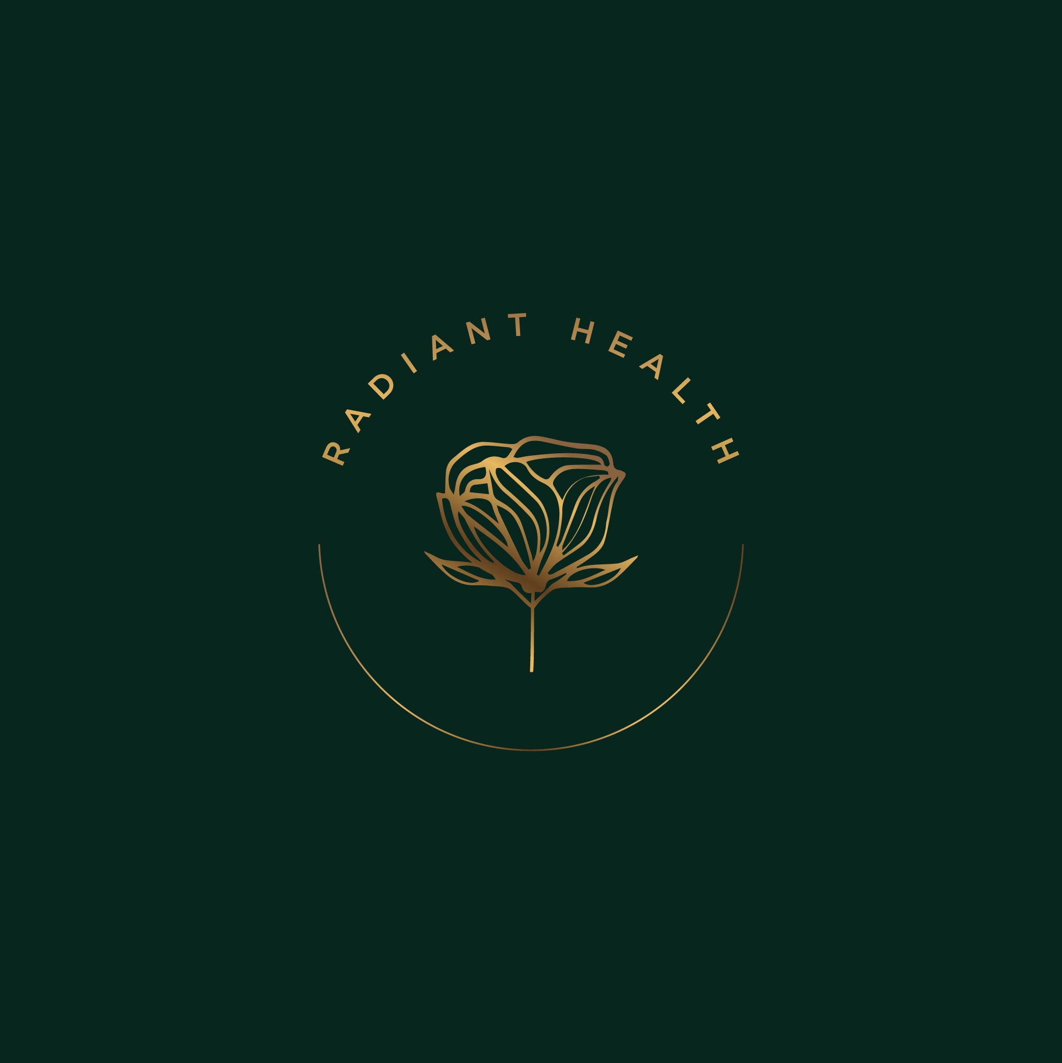 Radiant health logo